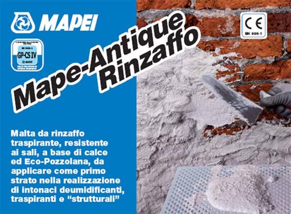 Mortar predozat Mapei Mape Antique Rinzaffo 20 kg [2]